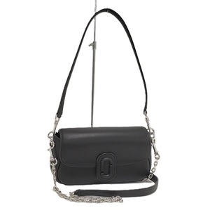 MARC JACOBS 2WAY チェーン ショルダーバッグ レザー ブラック 秋冬2024 2P4HSH035H02