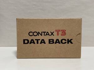 CONTAX T3 DATA BACK データバック 元箱