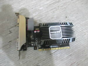 [H1-3/B-T3/I60805-1]美品★Inno 3D NVIDIAビデオカード GF-GT730-DVI+VGA+HDMI-SDDR3-2GB-PCIE [PCIExp 2GB ]★