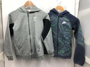 adidas キッズ パーカー セット 男の子 PUMA 150 NIKE 140 子供服 裏起毛 アディダス 24041001