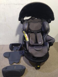 【東大阪発】Aprica/アップリカ チャイルドシート フラディア グロウ ISOFIX360°セーフティ 「平ら」なベッド型回転式チャイルドシート