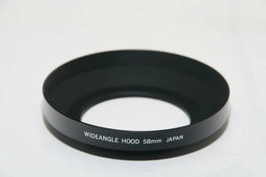 ［ＭＣ］送料込み　中古品　ＷＩＤＥＡＮＧＬＥ　ＨＯＯＤ　５８ｍｍ