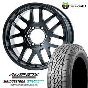 4本セット レイズ エーラップ 07X 2324LE 18x8.5J 6/139.7 +44 PH ブリヂストン デューラー A/T002 285/60R18 BL ランドクルーザー300系