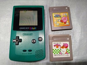 ゲームボーイカラー 任天堂 ゲームボーイ Nintendo GAMEBOY COLOR ニンテンドー　カービィ