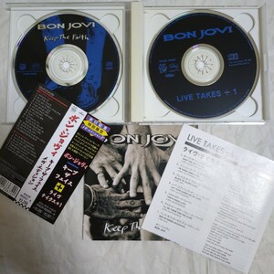 93年盤★来日記念★メガ・エディション★2CD★帯付★ボン・ジョヴィ★キープ・ザ・フェイス★BON JOVI★Keep The Faith★PHCR-16003～4