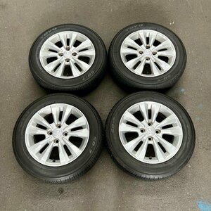 タイヤ付き純正ホイール4本セット　フィットハイブリッド　GP1　15×5 1/2J　+45　100　4穴　175/65R15　2020年製　4ミリ