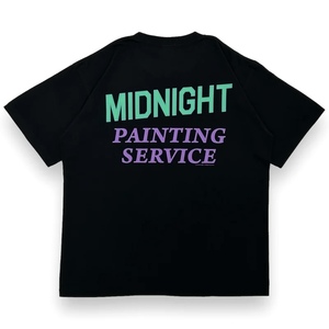 MIDNIGHT PAINTING SERVICE Tシャツ ブラック D.F.SQEZ 新品