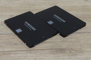 ★≪中古品≫Samsung SSD 250G 860 EVO 2個[t25012313]