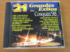 CD 21 GRANDES EXITOS de COSQUIN 