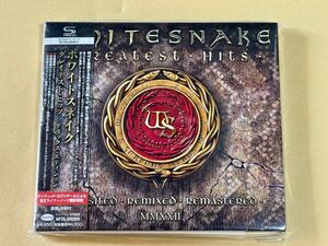 新品 SHM-CD国内盤 WHITESNAKE ホワイトスネイク★グレイテスト・ヒッツ:デラックス・エディション ［SHM-CD+Blu-ray］＜初回生産限定盤＞