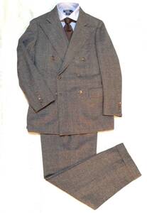 超貴重！ POLO Ralph Lauren tweed 3 pieces suits ポロラルフローレン ツィード３ピース 30〜40