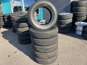 175/75R15 103/101N LT BRIDGESTONE V-STEEL RIB R202 2023年製 バリ山 イボ付き トラック 夏タイヤ 6本セット H