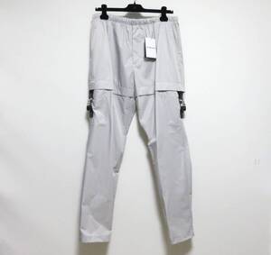 新品 GIVENCHY CARGO BUCKLE PANT 48 グレー イタリア製 ジバンシー カーゴ バックル イージー パンツ ジバンシィ