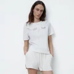 ZARA リボン Tシャツ