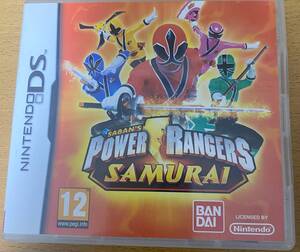 ★海外版・欧州版★NDS★ Power Rangers Samurai 中古