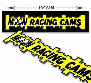 ムーンアイズ MOONEYES シール MOON RACING CAMS レーシングカムステッカー DM171YE