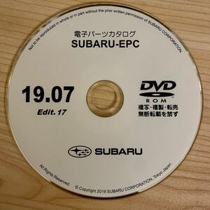 スバルSUBARU 電子パーツカタログ 正規品《入手困難》Edit.17 19.07 SUBARU-EPC *。WRX レヴォーヴ　S4 BRZ インプレッサ フォレスター 86