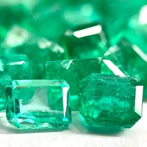 1円〜!!≪天然エメラルドおまとめ23.5ct≫j 約4.7g ルース 裸石 宝石 ジュエリー jewelry emerald ベリル w3の24