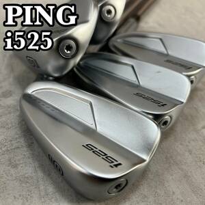 PING　ピン　i525　メンズアイアン5本セット　カーボン　S　右利き用　マッスルバッグ