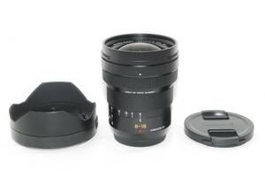 ★良品★Panasonic パナソニック LEICA DG VARIO-ELMARIT 8-18mm F2.8-4.0 ASPH. H-E08018 フード付き♪