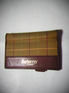 バーバリー ロンドン 手帳カバー　 6穴 　チェック柄　 BURBERRY LONDON