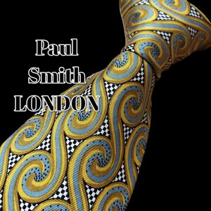 ★Paul Smith LONDON★　ポールスミスロンドン　マスタード系　総柄