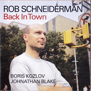 ★ 名盤ピアノ・トリオ廃盤CD ★ ロブ・シュナイダーマン・トリオ ★ [ Back In Town ] ★素晴らしいアルバムです。