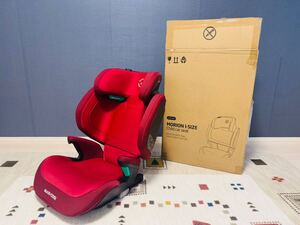 【美品！】 MAXI-COSI マキシコシ ISOFIX シートベルト 固定両対応 MORION i-SIZE モリオン アイサイズ チャイルドシート ジュニアシート