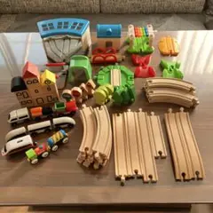 BRIO IKEA 木製トレイン 木製レール まとめうり