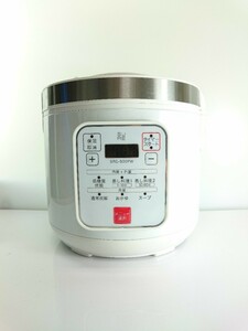 石崎電気◆炊飯器 低糖質炊飯器 SRC-500PW/2019/糖質オフ/取扱説明書有