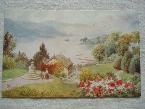 【絵葉書1枚】 Windermere from Belfield Hotel /PICTURESQUE ENGLISH LAKES /Raphael Tuck & Sons OILETTE Postcard7285 /37-3