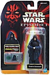 中古フィギュア ダース・シディアス 「スター・ウォーズ エピソード1/ファントム・メナス」 コムテック フィギュア