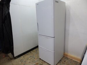 12365●地区専用送料無料●日立 真空チルド お洒落なホワイトラメ、前面クリスタル375Ｌ　Ｒ－Ｓ38JV