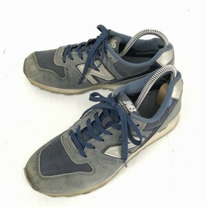 new balance/ニューバランス★WR996/NVYローカットスニーカー【22.5/紺】◆B-175