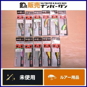 【未使用品★人気モデル①】ジップベイツ カムシンJr 11個セット SR DR キンクロ ホットタイガー クリアピンク ライムチャート 等（CKN_O1