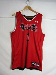 UNDER ARMOUR アンダーアーマー　ILLNOIS　MAGIC　バスケ　ゲームシャツ　Mサイズ