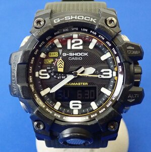 ◎CASIO　カシオ　G-SHOCK MUDMASTER　タフソーラー 電波腕時計　GWG-1000　マッドマスター　マルチバンド6　トリプルセンサー　稼働品