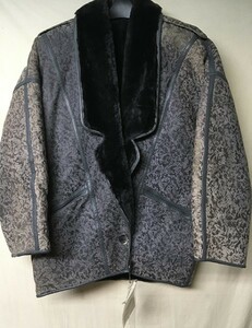 ◆MADE IN ITALY◆POZZI 本物ムートンコート◆サイズ40◆