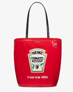 秋冬最新作　【直営モデル】　Heinz X Kate Spade New York Large Tote バック　KH004　ロサンゼルスから最新本物をお届け！