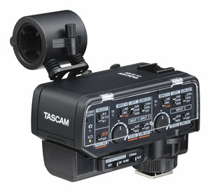 即決◆新品◆送料無料TASCAM CA-XLR2d-AN ミラーレスカメラ対応 XLRマイクアダプター Analog Interface Kit ニコン 共同企画開発