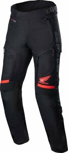 XLサイズ - ブラック/レッド - ALPINESTARS アルパインスターズ Honda Bogot Pro Drystar パンツ