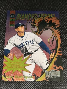 1997 FLEER SKYBOX METAL DIAMOND HEROES ALEX RODRIGUEZ アレックス・ロドリゲス