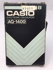 KY-760 希少 未使用 保管品 CASIO/カシオAQ-1400 レトロ電卓