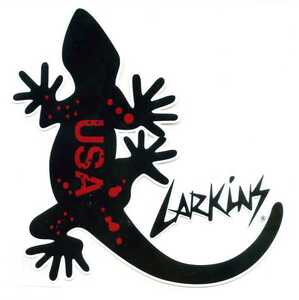 1枚　LARKINS(ラーキンス) ステッカー大【R970】