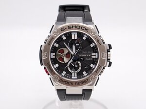 ★1スタ!!【美品】CASIO カシオ G-SHOCK ジーショック G-STEEL タフソーラー 腕時計 GST-B100-1AJF メンズ 中古品 m_w m5-42898