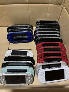 SONY PlayStation ポータブル　PSP 3000 13台　PSP2000 5台　PSP1000 4台　ジャンク　1円スタート　大量まとめ
