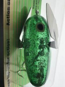 新品未開封 へドン クレイジークローラー X9120 71 グリーン スパークル HEDDON CRAZY CRAWLER GREEN SPARKLE NEW IN BOX