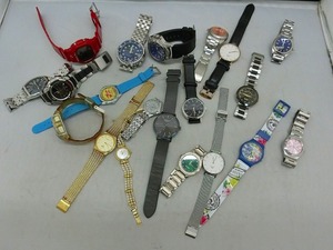 【1円スタート】 GUCCI・SEIKO等ジャンク腕時計20個セット