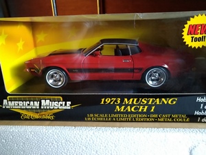 A.M 1/18 MUSTANG ムスタング MACH 1 マッハ1 (RED) 1973