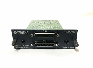 送料無料 YAMAHA【MY16-AE】16ch AES/EBU入出力カード 動作品